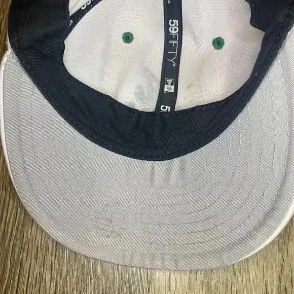 Mens New Era Atlanta Braves White Hat - 8 - Picture 7 of 9